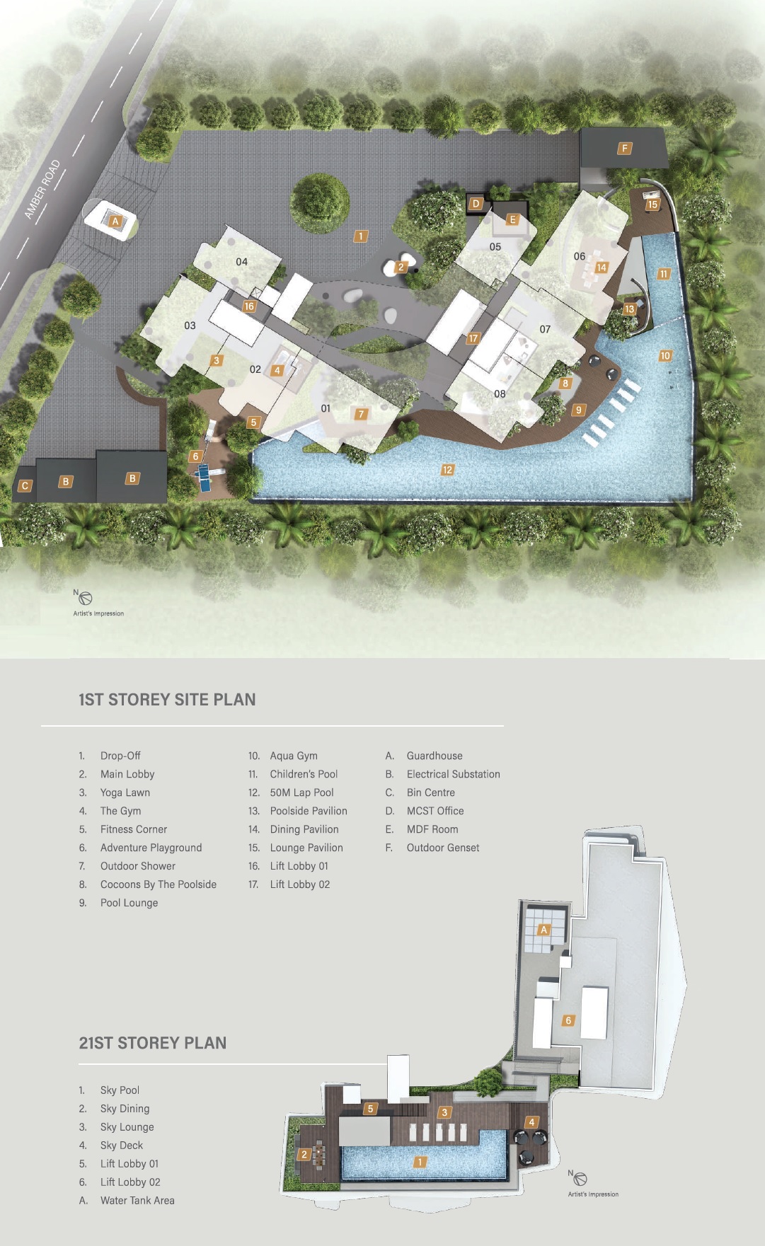 Coastline Residences Site Plan